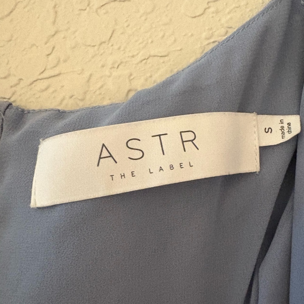 ASTR The Label Lainie Long Blue Dress - Picture 4 of 5